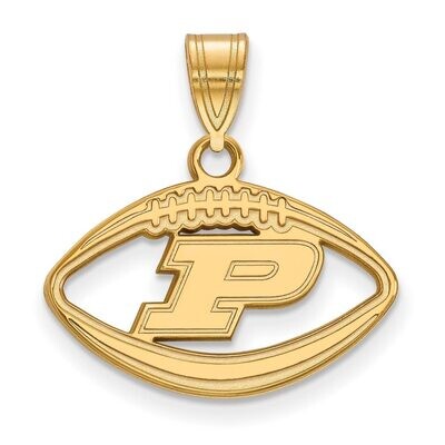 Purdue Pendant in Football Gold-plated Silver GP018PU, MPN: GP018PU, 886774922737