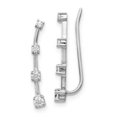 Earrings 14k White Gold Diamond EM4148-030-WA, MPN: EM4148-030-WA, 883957375588