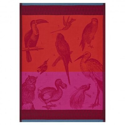 Le Jacquard Francais Planche Animaliere Voliere Bengal Tea Towel 24 x 31 Inch 25628 Set of 4, MPN: …