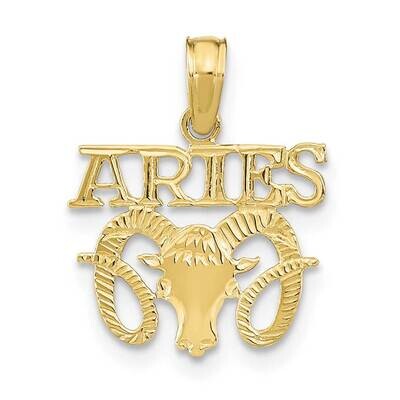 Aries Charm 10k Gold 10K8946, MPN: 10K8946,