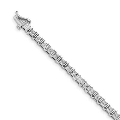 Bracelet 14k White Gold Diamond BM4666-050-WA, MPN: BM4666-050-WA, 191101332906