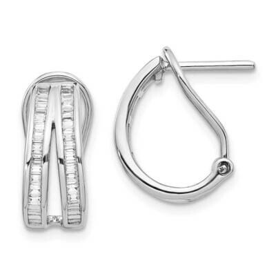Earrings 14k White Gold Diamond EM4226-050-WA, MPN: EM4226-050-WA, 883957380100