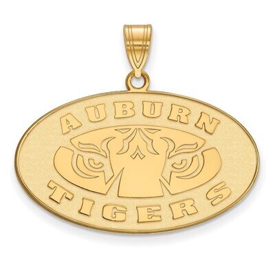 Auburn University Large Pendant 14k Yellow Gold 4Y046AU, MPN: 4Y046AU, 886774882680