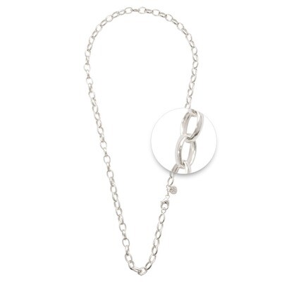 Nikki Lissoni Silver-Plated 5X7mm X 45cm 18in For Charms Not Compatible with Pendants N1016S45, MPN…