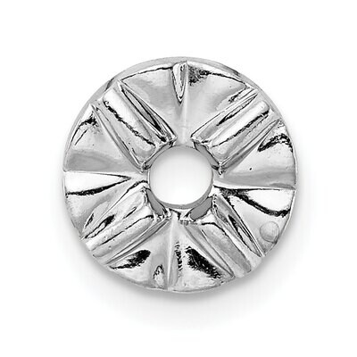 Top Round Shaped 2.4mm Setting 14k White Gold WG299, MPN: WG299,