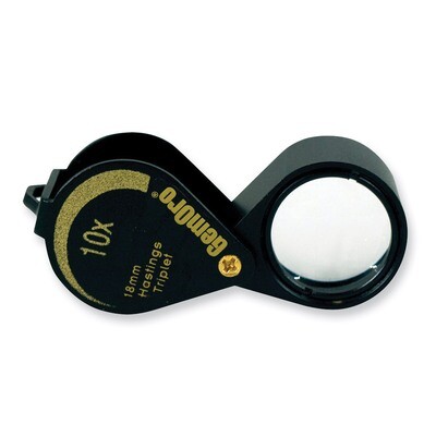 Gemoro 10X18Mm Black Hastings Triplet Loupe JT4706, MPN: JT4706,
