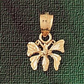 Dazzlers Jewelry Butterfly Pendant Necklace Charm Bracelet in Yellow, White or Rose Gold 3124, MPN:…