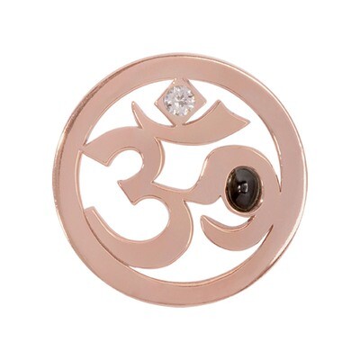 Nikki Lissoni Spriritual Ohm Rose Gold-Plated 23mm Coin C1257RGS, MPN: C1257RGS, 8718627462027