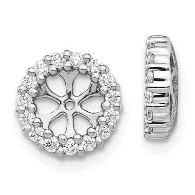 SI1/SI2 G H I Earrings Jackets 14k White Gold Lab Grown Diamond EJM5303-050-WLG, MPN: EJM5303-050-W…