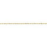 1.5mm Diamond-cut Extra-Lite Rope Chain 20 Inch 10k Gold 10EX012-20, MPN: 10EX012-20, 886774396125