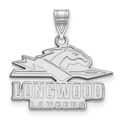 Longwood University Medium Pendant 14k White Gold 4W002LOC, MPN: 4W002LOC, 886774826752