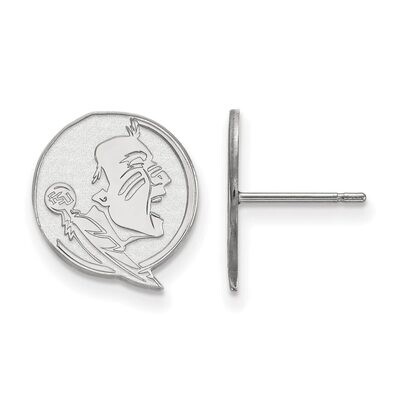 Florida State University Small Post Earring 10k White Gold 1W050FSU, MPN: 1W050FSU, 886774789767