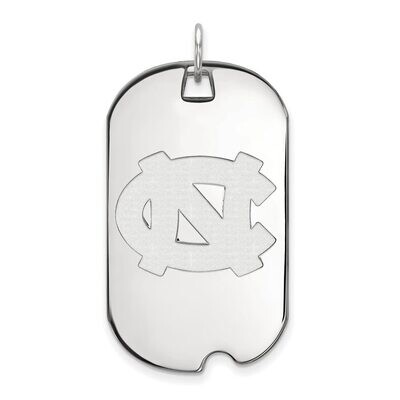 University of North Carolina Large Dog Tag Sterling Silver SS025UNC, MPN: SS025UNC, 886774725406