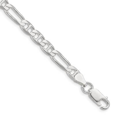 5.5mm Figaro Anchor Chain 9 Inch Sterling Silver QAF150-9, MPN: QAF150-9, 191101768873