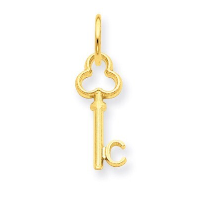 C Key Charm 14k Gold K3442C, MPN: K3442C, 886774100173
