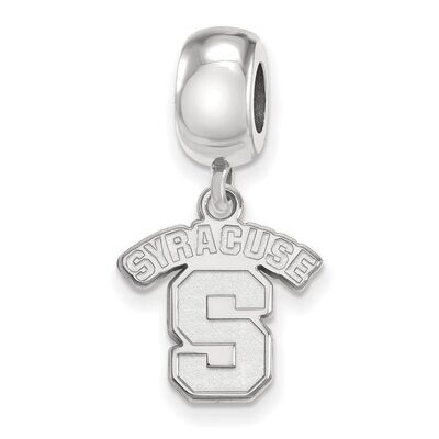 Syracuse University Bead Charm Small Dangle Sterling Silver SS021SYU, MPN: SS021SYU, 886774698939