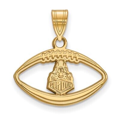 Purdue Pendant in Football Gold-plated Silver GP053PU, MPN: GP053PU, 886774948454