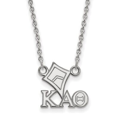 Kappa Alpha Theta Extra Small Pendant with 18 Inch Chain Sterling Silver SS039KAT-18, MPN: SS039KAT…