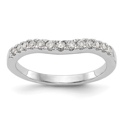 Diamond Wedding Band 14k White Gold RM2972B-033-WAA, MPN: RM2972B-033-WAA, 883957801155