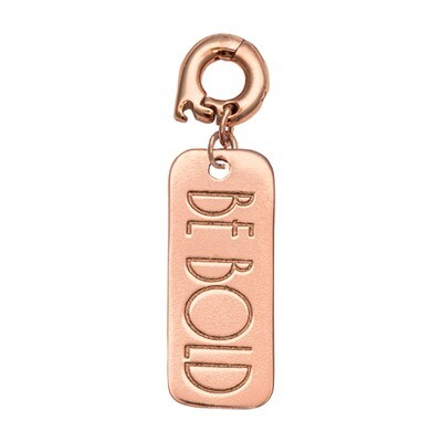 Nikki Lissoni Be Bold Charm Rose Gold-Plated 25mm D1151RGL, MPN: D1151RGL, 8718819239321