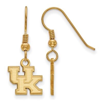 University of Kentucky x-Small Dangle Earring Wire Gold-plated Silver GP006UK, MPN: GP006UK, 886774…