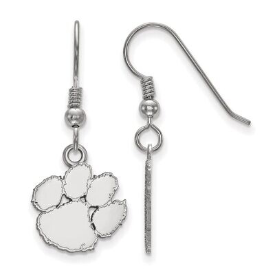 Clemson University Small Dangle Earring Wire Sterling Silver SS007CU, MPN: SS007CU, 886774763835