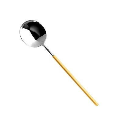 Vista Alegre Domo Matt Gold Handle Salad Server 2P 27020874, MPN: 27020874, 5604413053216