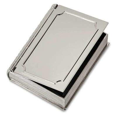 Nickel-plated Plain Cover Book Box GM21736, MPN: GM21736, 47105028843