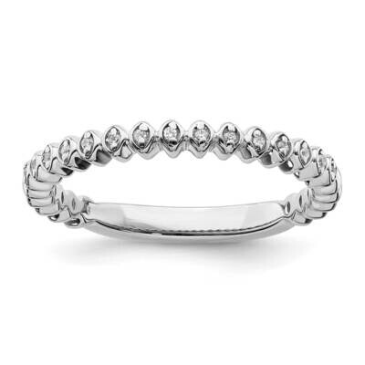 Diamond Ring 14k White Gold SK2110, MPN: SK2110, 191101299285