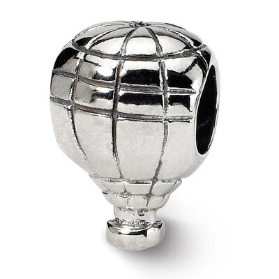 Hot Air Balloon Bead - Sterling Silver QRS339, MPN: QRS339, 883957722726
