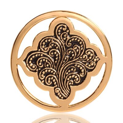 Nikki Lissoni Henna Dream Gold Plated 33mm Coin C1078GM, MPN: C1078GM, 8718627462096