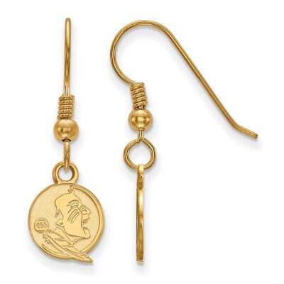 Florida State University x-Small Dangle Earring Wire Gold-plated Silver GP047FSU, MPN: GP047FSU, 88…