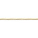 2.5mm Flat Wheat Chain 24 Inch 14k Gold FW070-24, MPN: FW070-24, 886774430751