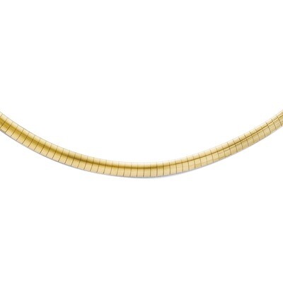 Leslie&#39;s Supreme Reversible Omega Chain 18 Inch - 10k Gold Two-Tone HB-5674-18, MPN: 5674-18, 88677…