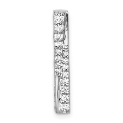 1/4Ct. Diamond Fancy Bar Chain Slide 14k White Gold PM3868-025-WA, MPN: PM3868-025-WA, 883957290546