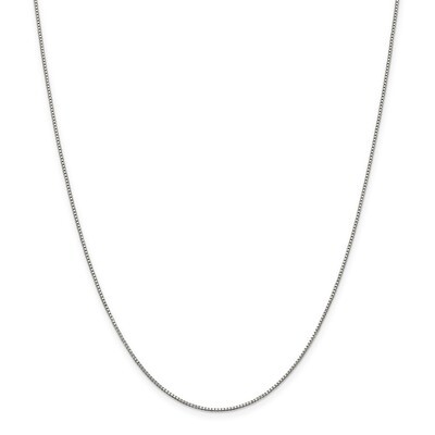 22 Inch .90mm Box Chain Sterling Silver QBX019-22, MPN: QBX019-22, 886774126715