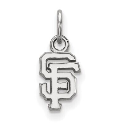 San Francisco Giants x-Small Pendant 10k White Gold 1W001GIT, MPN: 1W001GIT, 886774765549