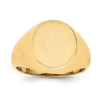 Men&#39;s Signet Ring 14k Gold RS132, MPN: RS132, 883957410357
