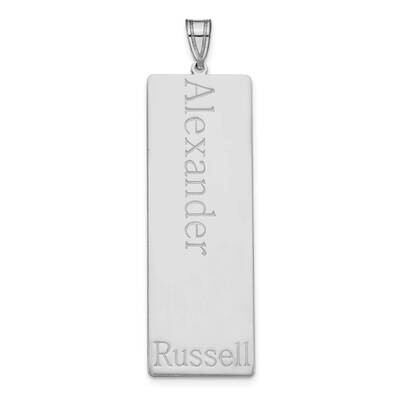 1 Name Family Pendant Sterling Silver Rhodium-plated XNA1285SS, MPN: XNA1285SS,