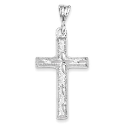 Latin Cross Pendant Sterling Silver QC1869, MPN: QC1869, 883957905648
