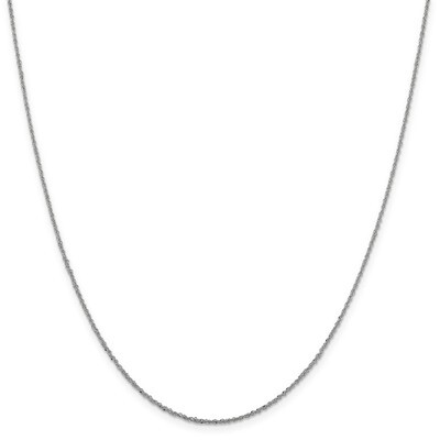 Leslie&#39;s 24 Inch 1.3 mm Sparkle Singapore Chain 14k White Gold HB-1831-24, MPN: 1831-24, 1911017416…