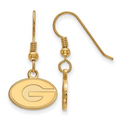 University of Georgia x-Small Dangle Earring Wire Gold-plated Silver GP006UGA, MPN: GP006UGA, 88677…