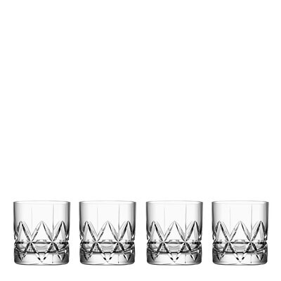 Orrefors Peak Old Fashion Set of 4 6311140, MPN: 6311140, 7321646047109