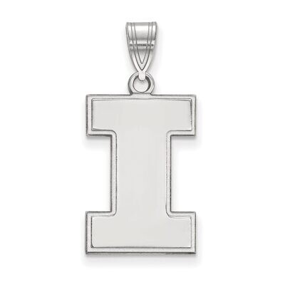University of Illinois Large Pendant Sterling Silver SS004UIL, MPN: SS004UIL, 886774708133