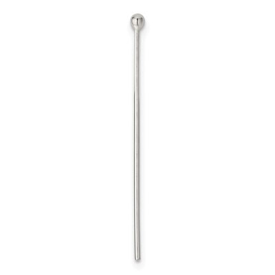 1 1/4 inch Ball Head Pin Sterling Silver SS4564, MPN: SS4564,