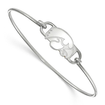 University of Iowa Small Center Wire Bangle Sterling Silver SS022UIA-6, MPN: SS022UIA-6, 1911010957…