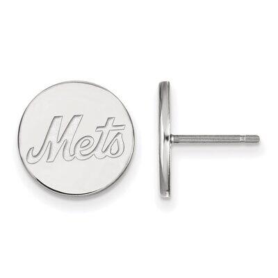 New York Mets Small Disc Earring Sterling Silver SS023MET, MPN: SS023MET, 886774629469