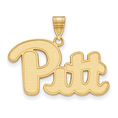 University of Pittsburgh Large Pendant 14k Yellow Gold 4Y004UPI, MPN: 4Y004UPI, 886774863467