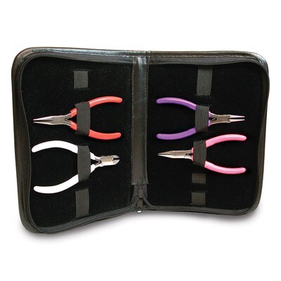 Color Coded 4 Piece With Pouch Plier Set JT4849, MPN: JT4849, 790524000913