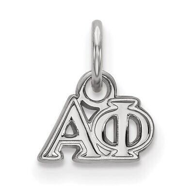 Alpha Phi Extra Small Pendant Sterling Silver SS001APH, MPN: SS001APH, 886774598253